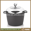 China Wholesale 24cm Aluminum Enamel Casseroles Deep Casserole Pots
